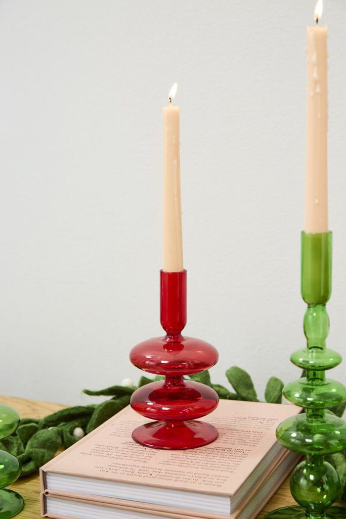 Wizard Holiday Candlesticks (Two Colors in Two Sizes)