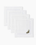 Wreath Snow Cocktail Napkins